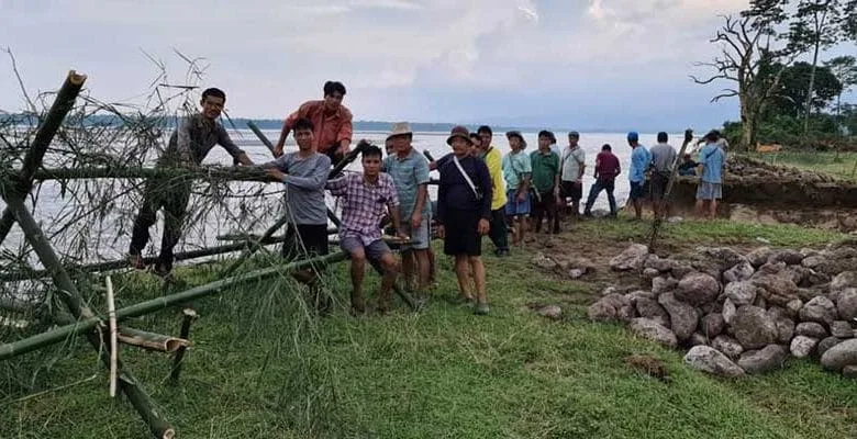 Arunachal: Sigar Intellectual Forum organizes flood protection works