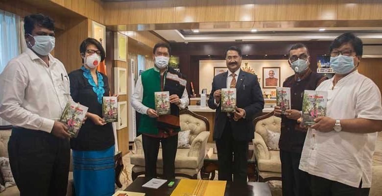 Pema Khandu releases book " The Tangams: An Ethnolinguistic Study Of The Critically Endangered Group of Arunachal Pradesh"