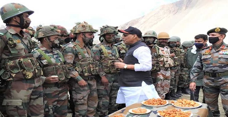 Raksha Mantri Rajnath Singh visits Ladakh and Kashmir Valley