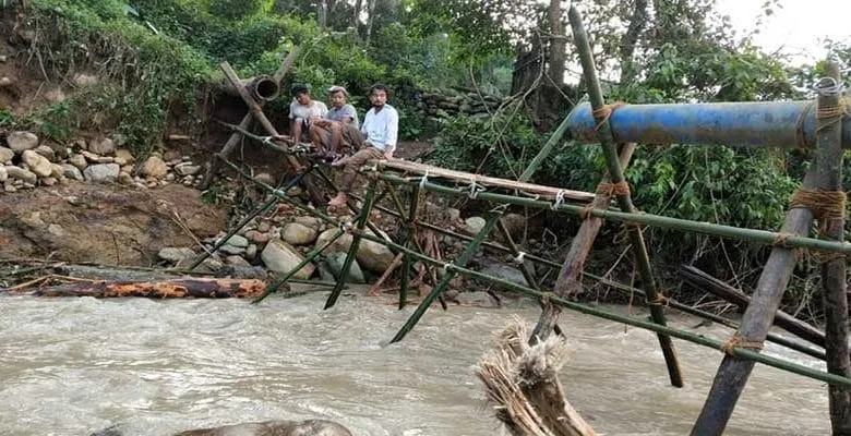 Arunachal: flash flood damages Ledum Water Supply Project