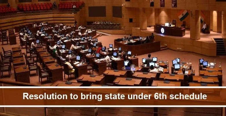 Arunachal Pradesh Assembly passes resolution to bring state under 6th schedule