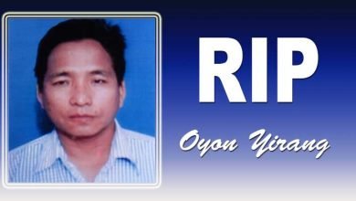 Arunachal: Former Radio Artist Oyon Yirang passes away, YWS mourns his demise