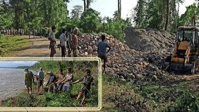 Arunachal: Seram and Kongkul village carries out massive flood control works to save MDR