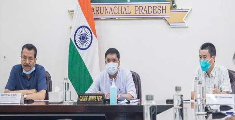 Pema Khandu held a review meeting on ‘Status of Highway in Arunachal Pradesh’