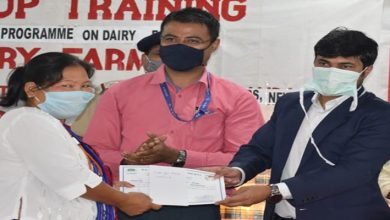 Arunachal: Tangsa bag making & dairy farming training concludes