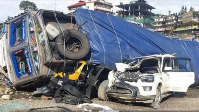 Itanagar: 3 injured, 3 vehicle damaged in road accident near Vivek Vihar