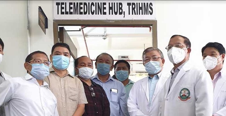 Itanagar: Alo Libang inaugurates Telemedicine Hub at TRIHMS