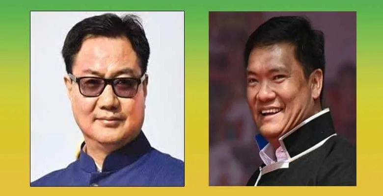 Arunachal: Pema Khandu, Kiren Rijiju, will attend semi-virtual party meeting