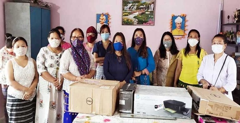 Arunachal: Women officiers donates Computer to Govt Upper Primary School, Yupia