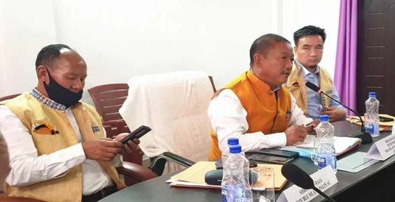 Arunachal: Felix reviews the work progress of Joram-Koloriang Trans Arunachal Highway