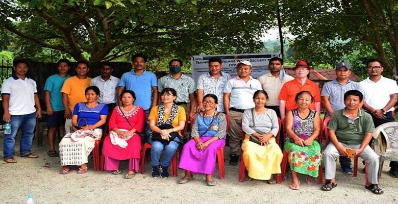 Arunachal: Training in Village water security plan under NAFCC project