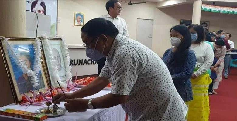 Itanagar- APCC remember Sardar Patel and Indira Gandhi, observed ‘Kisan Adhikar diwas’