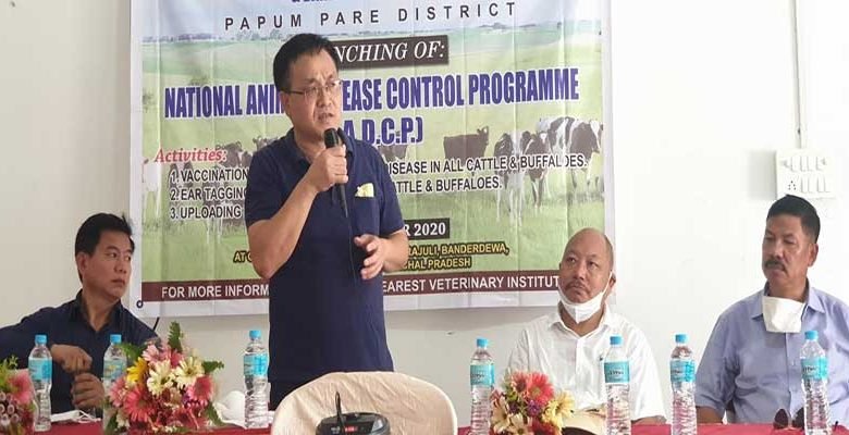 Arunachal: Pige Ligu launches NADCP in Papum Pare district