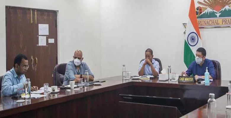 Arunachal CM reviews implementation of Jal Jivan Mission, Swachh Bharat (Gramin) Scheme in the state