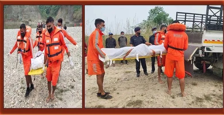 Arunachal: NDRF team retrieve dead body from Dikrong River in Papumpare
