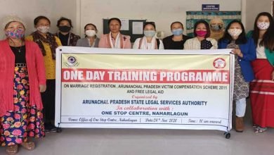 Arunachal: Training programme on Marriage Registration