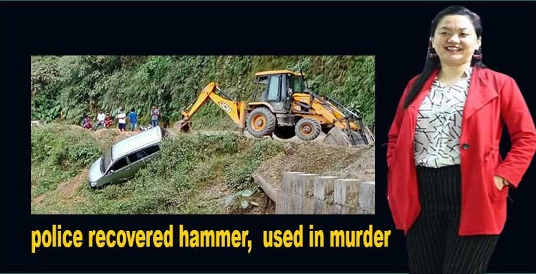 Techi Meena Lishi muder case: police recovered the hammer used in the murder