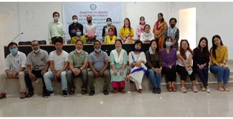 Hindi Cell of Rajiv Gandhi University organised workshop on “Essentiality of Quarterly Report”