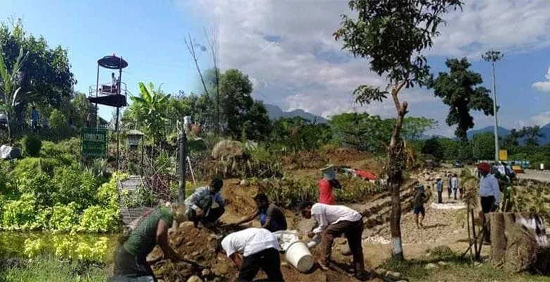 Arunachal: Unique landscaping by educationist laudable