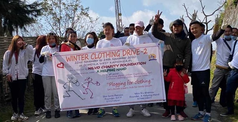 Arunachal: Winter clothing drive for poor and needy people