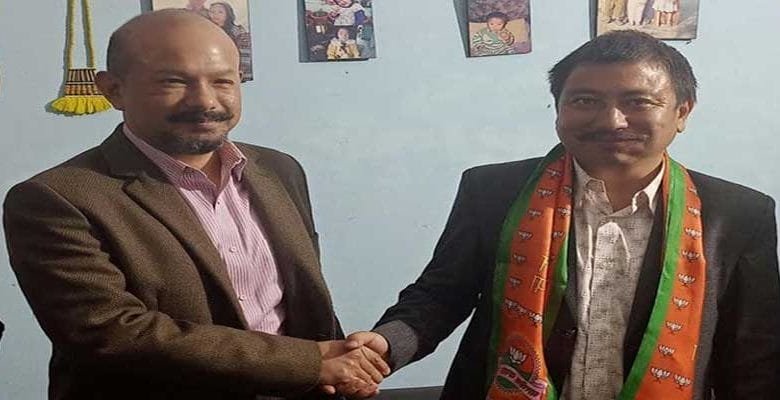 Arunachal: Former Councilor Kangge Moyong joins BJP  