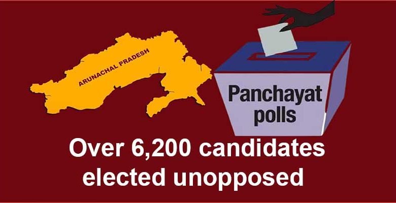 Arunachal Panchayat and Municipal polls: Over 6,200 candidates elected unopposed