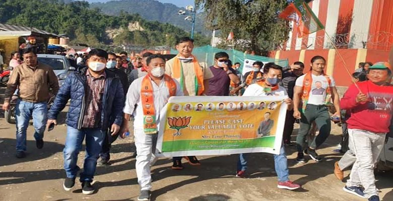 IMC Polls: Tame Phasang holds foot march on last day of campaign