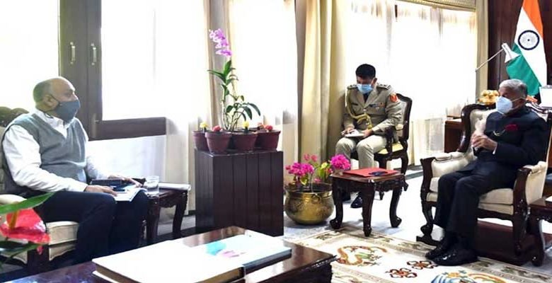 Arunachal: Chief Secretary calls on the Governor