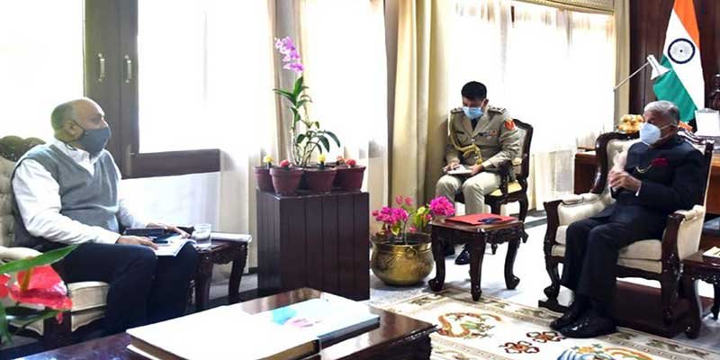 Arunachal: Chief Secretary Calls On The Governor | Arunachal24