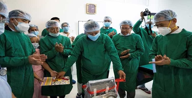 Itanagar: P D Sona inaugurates ‘Holmium Laser Lithotripsy’ at Heema Hospital