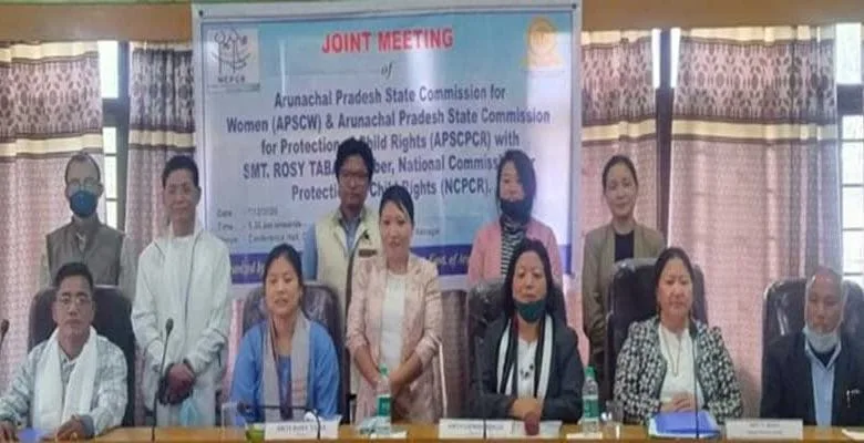 Itanagar: Joint meeting of APSCPCR and APSCW held