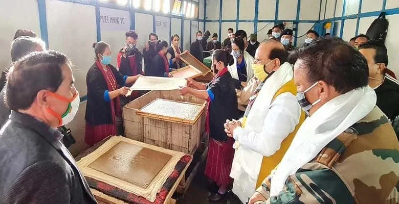 Arunachal: Monpa handmade paper industry was today inaugurated