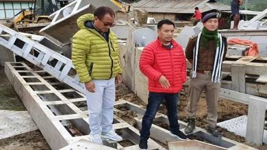 Arunachal: Jikke Tako inspects under construction Tali bridge