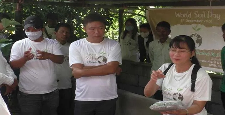 Itanagar: World Soil Day observed at Moin Village