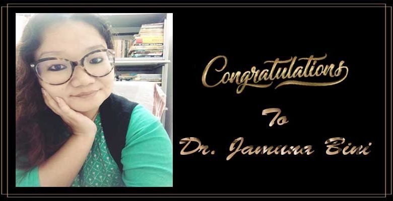 Arunachal: Dr. Jamuna Bini conferred 'Vishwa Hindi Seva Samman'  