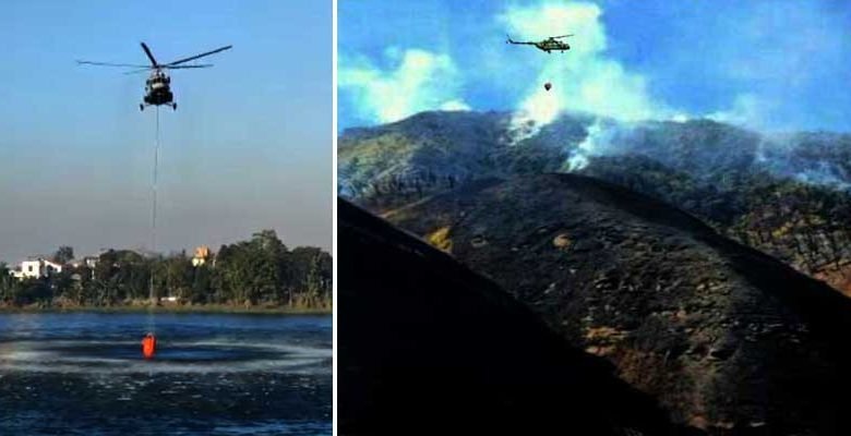 Nagaland:  Army, Assam Rifles join IAF, NDRF to douse Wildfire in Dzukou Valley
