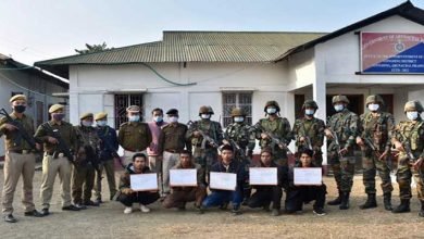 Arunachal:  3 NSCN-K,  2 NSCN-IM cadres surrender in Longding