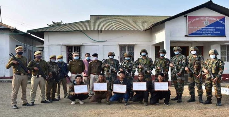 Arunachal:  3 NSCN-K,  2 NSCN-IM cadres surrender in Longding