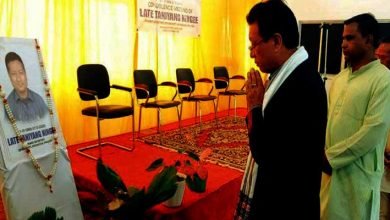 Seva Bharati, Arunachal Pradesh condole the death of Late Taniyang Ningee