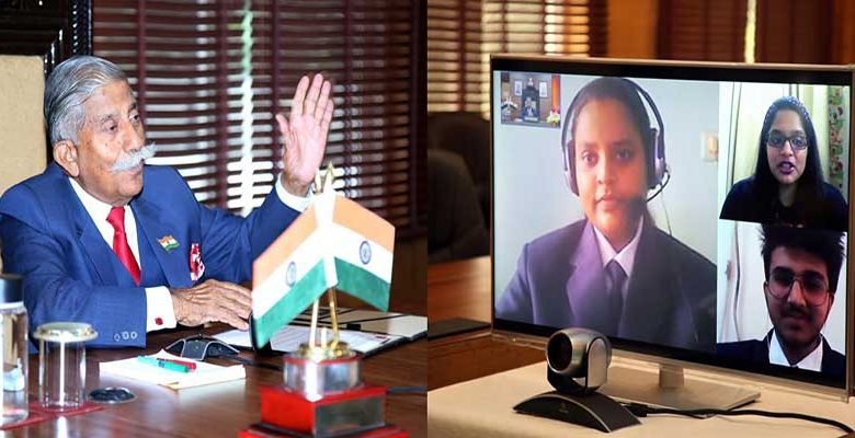Arunachal Governor interacts with students of Amity International School