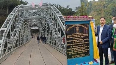 Arunachal: Alo Libang inaugurates steel arch bridge over river Yamne at Parak