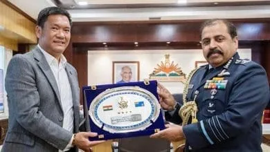 Arunachal:  IAF Chief Calls On CM Pema Khandu