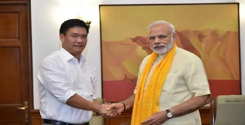 CM Pema Khandu calls on PM Modi