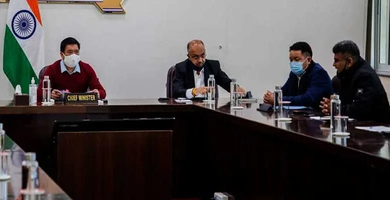 Arunachal: CM reviews work progress of district hospitals
