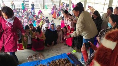 Arunachal: Training on Oyster Mushroom Cultivation for progressive farmer held at Boleng in Siang