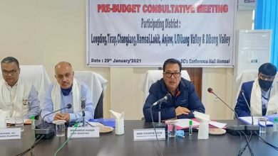 Arunachal: first regional pre-budget consultative meeting held at Namsai