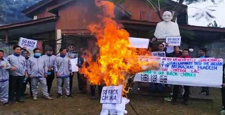 Arunachal: Protest against China in Upper Subansiri
