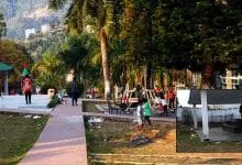 Itanagar- MG Park at Nitivihar, Full of garbage- says locals