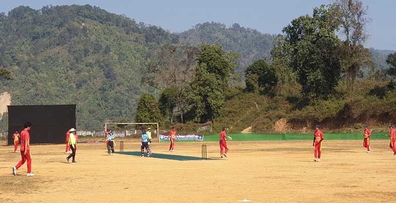 2nd Tado Kholi inter district cricket tournament, begins at Rajiv Gandhi University ground
