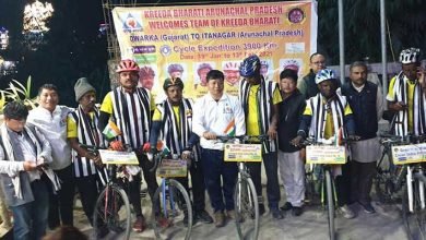 Cycle Expedition from Gujrat to Arunachal reached Itanagar